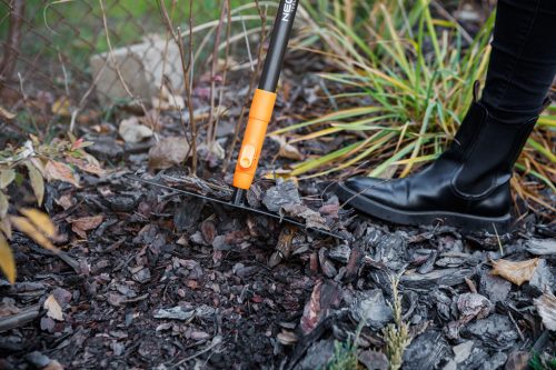 Neo Tools Gereblye, 12 fogú, acél, 350mm, Neo Click System