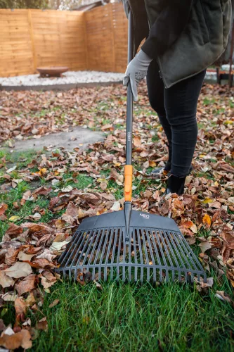 Neo Tools Gereblye, 26 fogú, 370mm, műanyag, Neo Click System