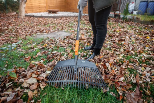 Neo Tools Gereblye, 26 fogú, 370mm, műanyag, Neo Click System