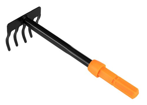 Neo Tools Gereblye 250mm, 5 fogú, acél, Neo Click System