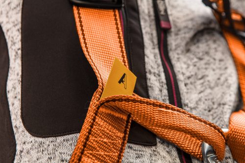 Neo Tools Munkavédelmi testhevederzet rögzítőövvel és lengéscsillapítóval