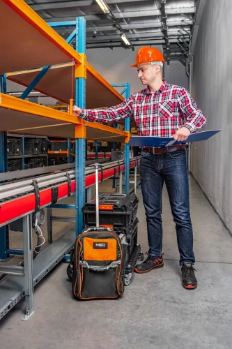 Neo Tools Védősisak, narancs