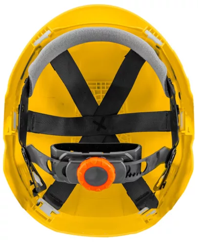 Neo Tools Védősisak magasban végzett munkához, sárga színű