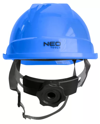 Neo Tools Védősisak állszíjjal, kék