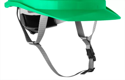 Neo Tools Védősisak állszíjjal, zöld