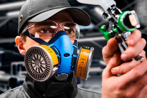 Neo Tools Szilikon félmaszk