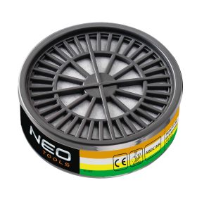   Neo Tools Szűrő, ABEK1 NR, szerves, nem szerves, sav- és ammónia gázok ellen, 97-350-hez