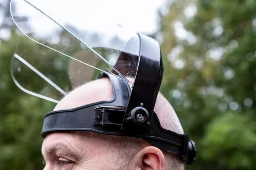 Neo Tools Arcvédő pajzs, 1mm, cserélhető pajzs, polikarbonát