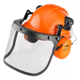 Neo Tools védősisak 3:1ben fülvédővel pajzzsal