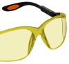 Neo Tools Védőszemüveg, polikarbonát, sárga lencse, állítható keret