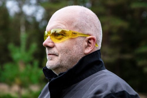 Neo Tools Védőszemüveg, sárga lencse, F osztályú védelem