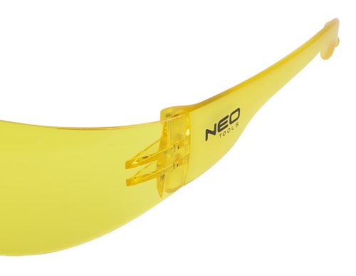 Neo Tools Védőszemüveg, sárga lencse, F osztályú védelem