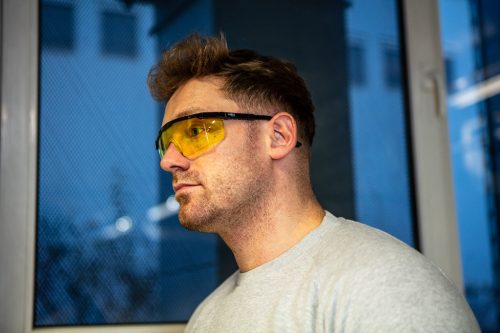 Neo Tools Védőszemüveg, sárga lencsékkel, állítható szárral