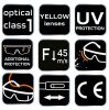 Neo Tools Védőszemüveg, sárga lencsékkel, állítható szárral