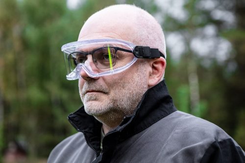 Neo Tools Védőszemüveg, színtelen, páramentes, B osztályú védelem