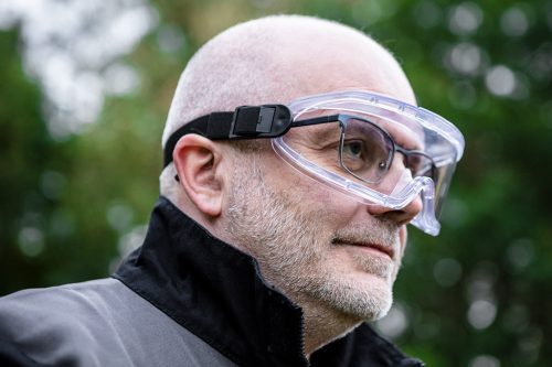 Neo Tools Védőszemüveg, színtelen, páramentes, B osztályú védelem