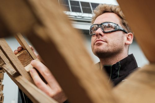 Neo Tools Védőszemüveg, polifoam porvédő peremmel, víztiszta lencsékkel, F osztályú ellenállósági osztályú