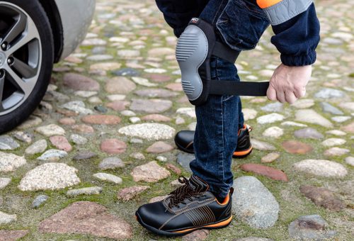 Neo Tools Térdvédő rugalmas TPR párnázat, Kat 1, CE