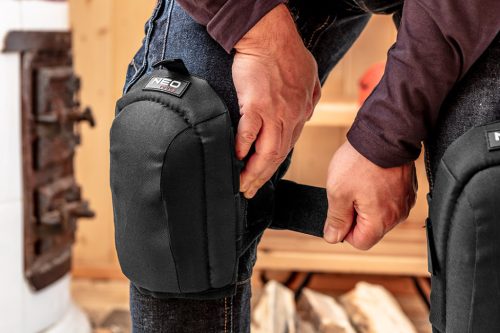 Neo Tools Térdvédő puha párnázattal, szövet, Kat 1, CE