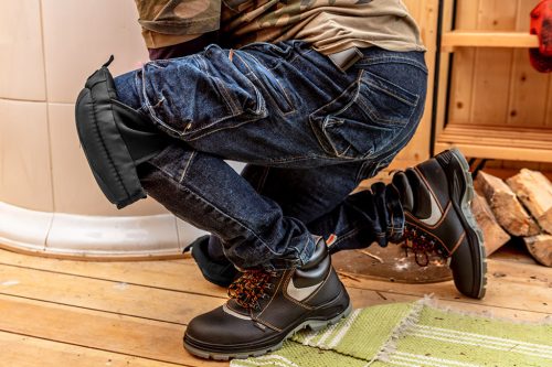 Neo Tools Térdvédő puha párnázattal, szövet, Kat 1, CE