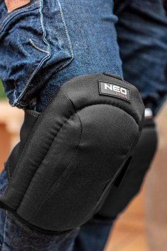 Neo Tools Térdvédő puha párnázattal, szövet, Kat 1, CE