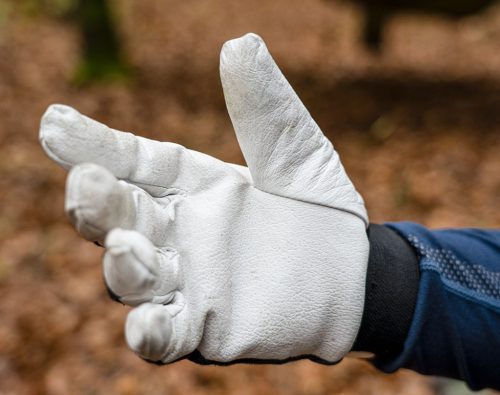 Neo Tools Munkakesztyű sertés színbőr, tépőzáras, 2121x, 8"