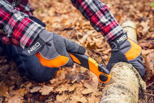 Neo Tools Munkakesztyű sertés színbőr, neoprén, 2121x, 10"