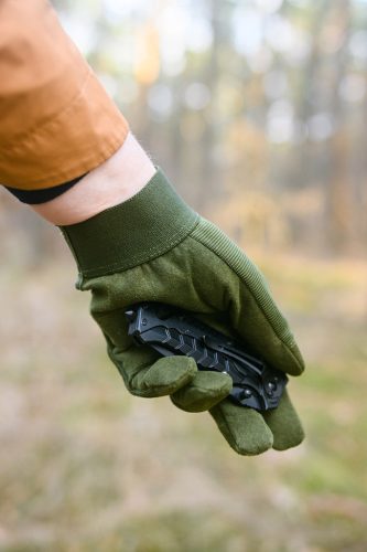 Neo Tools Munkakesztyű taktikai kesztyű szintetikus bőr, 8"