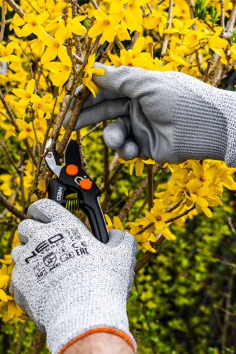 Neo Tools Munkakesztyű vágásbiztos kesztyű PU bevonattal, 4x43D, 8"