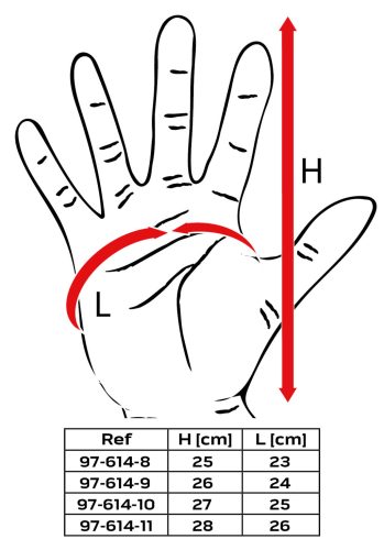 Neo Tools Munkakesztyű AquaWinter, hőszigetelt, vízálló, dupla latex bevonatú poliészter, 10"