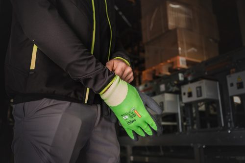 Neo Tools Munkakesztyű AquaWinter, hőszigetelt, vízálló, dupla latex bevonatú poliészter, 11"