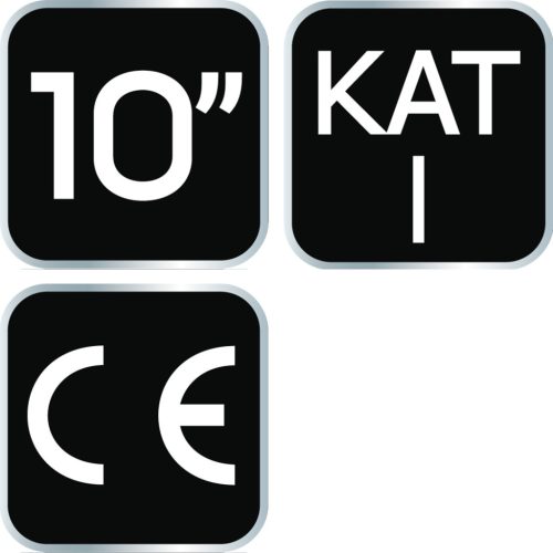 Neo Tools Munkakesztyű latex bevonatú pamut poliészterrel, csúszásgátló pöttyökkel, 2143x, 10"