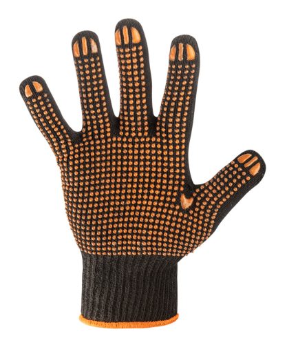 Neo Tools Munkakesztyű latex bevonatú pamut poliészterrel, csúszásgátló pöttyökkel, 2143x, 8"