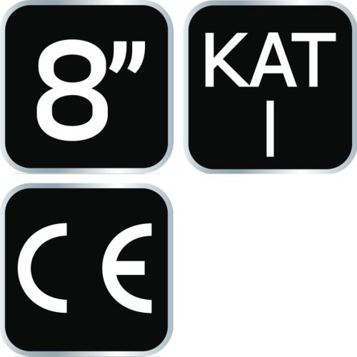 Neo Tools Munkakesztyű latex bevonatú pamut poliészterrel, csúszásgátló pöttyökkel, 2143x, 8"