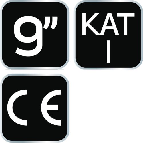 Neo Tools Munkakesztyű latex bevonatú pamut poliészterrel, csúszásgátló pöttyökkel, 2143x, 9"