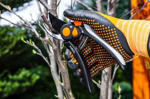 Neo Tools Munkakesztyű nylon, csúszásgátló pöttyökkel, 4131x, 9"