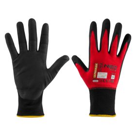   Neo Tools Munkakesztyű ultraflex, nylon-spandex, polimetilnitril (hab) bevonattal, 4131x, 10"