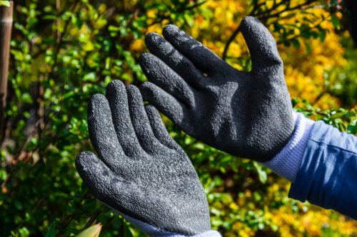 Neo Tools Munkakesztyű latex bevonatú pamut poliészterrel, 2143x, 9"