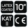 Neo Tools Munkakesztyű latex bevonatú poliészter, 3131x, 10"