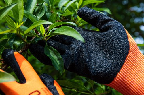 Neo Tools Munkakesztyű latex bevonatú poliészter, 3131x, 9"