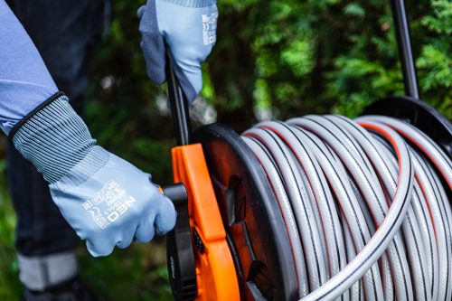 Neo Tools Munkakesztyű latex bevonatú poliészter (2 rétegű), 3141x, 11"