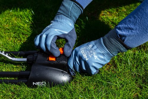 Neo Tools Munkakesztyű latex bevonatú poliészter (2 rétegű), 3141x, 11"