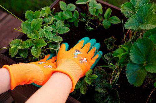 Neo Tools Munkakesztyű gyerek, latex bevonatú poliészter, 3", 5-7 éves korig