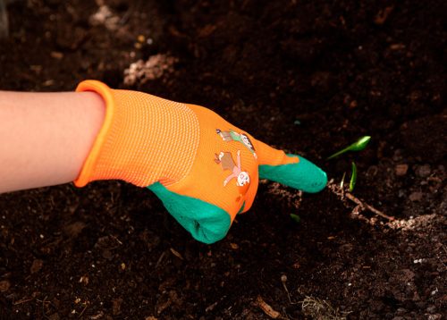 Neo Tools Munkakesztyű gyerek, latex bevonatú poliészter, 5", 9-11 éves korig