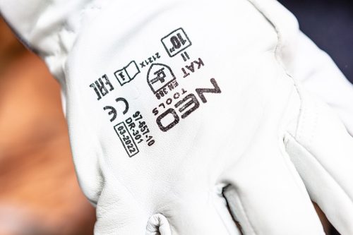 Neo Tools Munkakesztyű kecske bőr, CE, 2122x, 8"