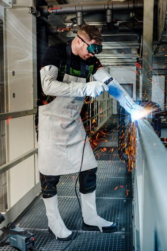 Neo Tools Hegesztőkesztyű, kevlár varratokkal, MAG A, EN388:4332Xx & EN407:442X4X