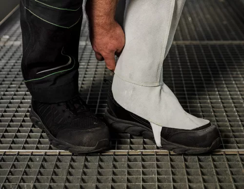 Neo Tools Hegesztő lábszárvédő, bőr, 2A1, tépőzáras