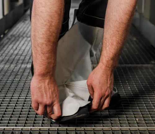 Neo Tools Hegesztő lábszárvédő, bőr, 2A1, tépőzáras