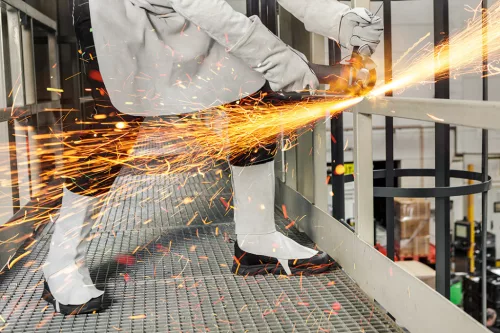 Neo Tools Hegesztő lábszárvédő, bőr, 2A1, tépőzáras