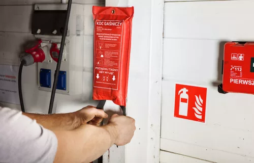 Neo Tools Tűzoltó takaró, üvegszálas, 1.2x1.8m